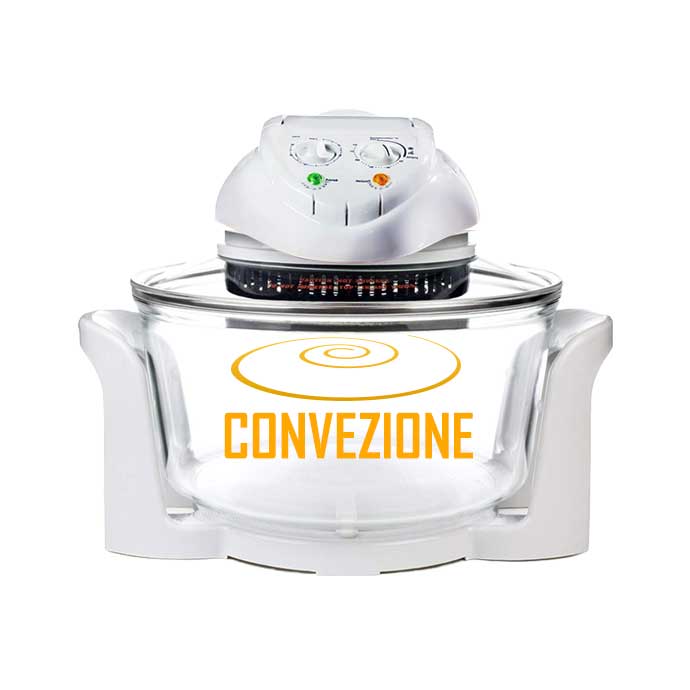 Forno Alogeno VIDAXL 800W 10L - Convezione Con Anello Estensione